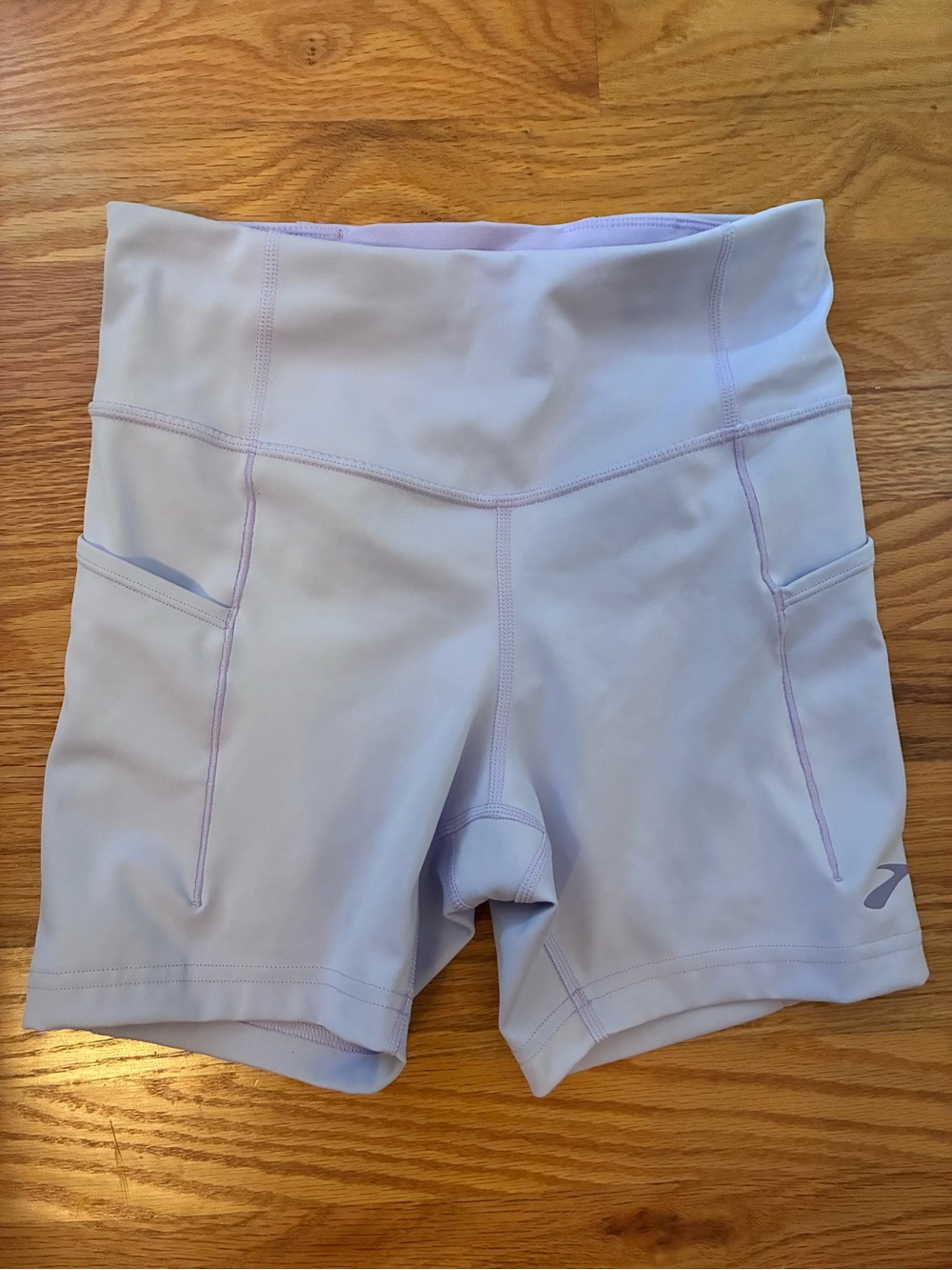 Brooks Run Happy Women's Method Short Tight 5” Size Small Like New
